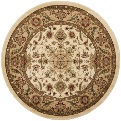 Safavieh Lyndhurst 5'-3" x 5'-3" Rug in Ivory / Tan