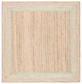 Safavieh Natural Fiber 6'-0" x 6'-0" Rug in Green / Natural