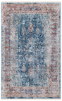 Safavieh Victoria 3'-0" x 5'-0" Rug in Navy / Red