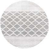 Safavieh Vermont 6'-0" x 6'-0" Rug in Ivory / Black