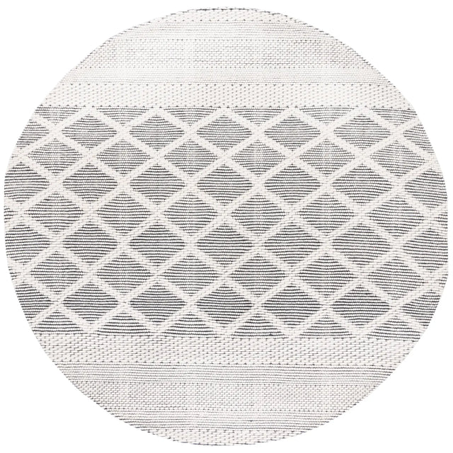 Safavieh Vermont 6'-0" x 6'-0" Rug in Ivory / Black