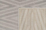 Dynamic Rugs Timeless 6925 Power Loomed Modern Grey/Light Grey Rug - Corner