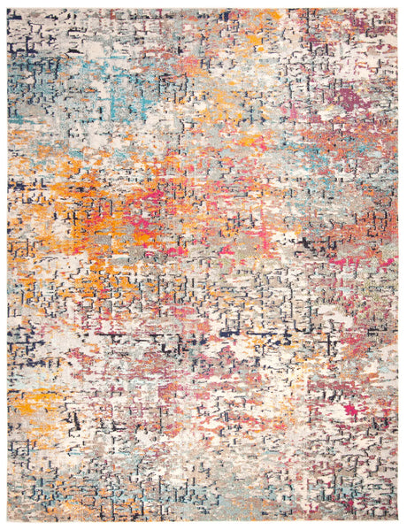 Safavieh Madison 10'-0" x 14'-0" Rug in Grey / Pink