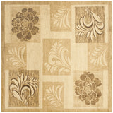 Safavieh Lyndhurst 6'-7" x 6'-7" Rug in Ivory / Multi
