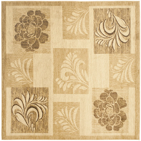 Safavieh Lyndhurst 6'-7" x 6'-7" Rug in Ivory / Multi