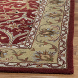 Safavieh Heritage 4'-0" x 6'-0" Rug in Red / Gold