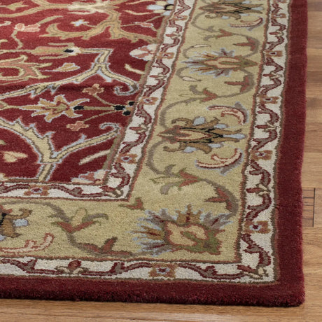 Safavieh Heritage 4'-0" x 6'-0" Rug in Red / Gold