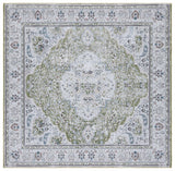 Safavieh Tucson 6'-0" x 6'-0" Rug in Green / Beige