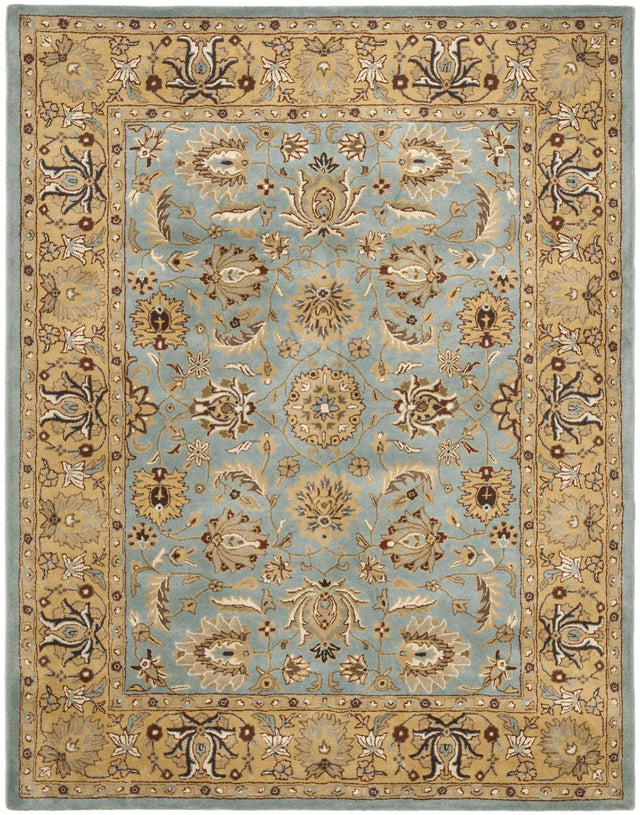 Safavieh Heritage 9'-6" x 13'-6" Rug in Blue / Gold