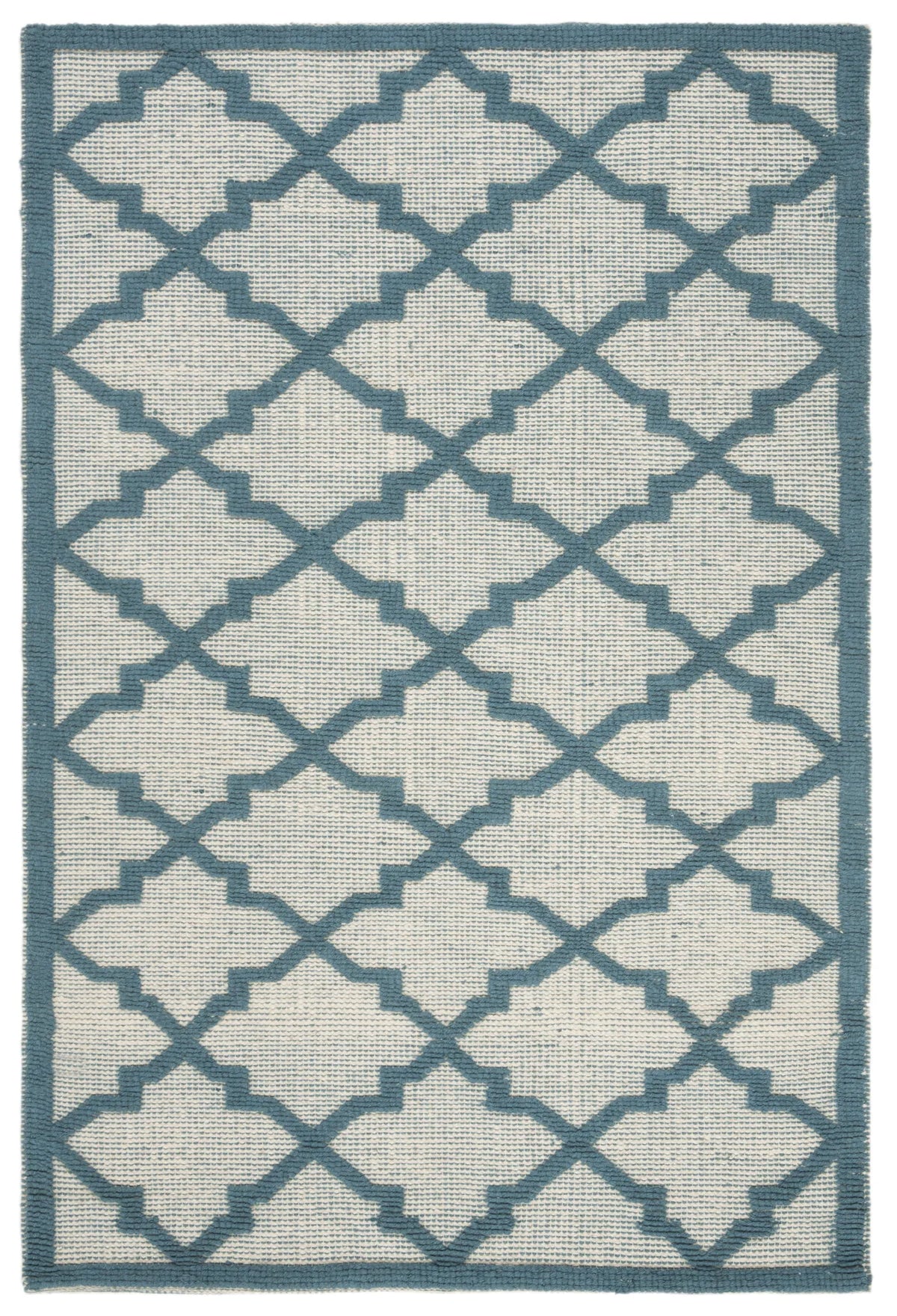 Safavieh Martha Stewart 4'-0" x 6'-0" Rug in Ivory / Light Blue