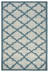 Safavieh Martha Stewart 4'-0" x 6'-0" Rug in Ivory / Light Blue