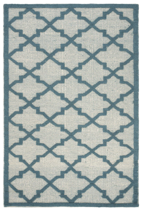 Safavieh Martha Stewart 4'-0" x 6'-0" Rug in Ivory / Light Blue
