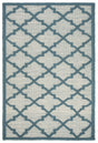 Safavieh Martha Stewart 4'-0" x 6'-0" Rug in Ivory / Light Blue