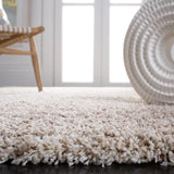 Safavieh Hudson Shag 4'-0" x 6'-0" Rug in Ivory / Beige