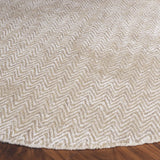 Safavieh Glamour 6'-0" x 6'-0" Rug in Gold / Ivory