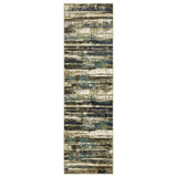 Oriental Weavers Sphinx Reed Re02A Beige/ Blue Rug - runner