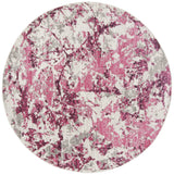 Safavieh Skyler 6'-7" x 6'-7" Rug in Pink / Ivory