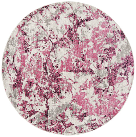 Safavieh Skyler 6'-7" x 6'-7" Rug in Pink / Ivory