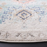 Safavieh Phoenix 500 6'-7" x 6'-7" Rug in Ivory / Blue