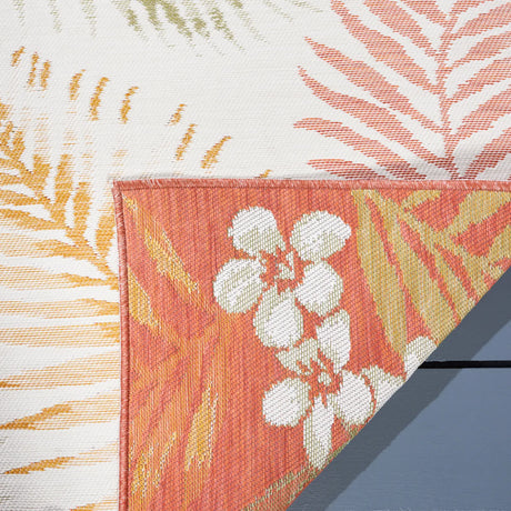 Safavieh Sunrise 4'-0" x 5'-7" Rug in Ivory / Rust Sage