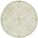 Safavieh Martha Stewart 6'-0" x 6'-0" Rug in Ivory / Green