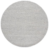 Safavieh Marbella 6'-6" x 6'-6" Rug in Light Grey / Ivory