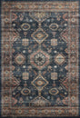 Loloi Anniston ANS-03 Denim / Sunset Rug - main flat