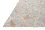 Loloi Dorado Db-04 Grey / Sand Rugs - rug corner