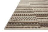 Loloi Rainier Rai-08 Ivory/Taupe Rug - rug corner