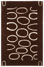 Safavieh Soho 3'-6" x 5'-6" Rug in Brown / Ivory
