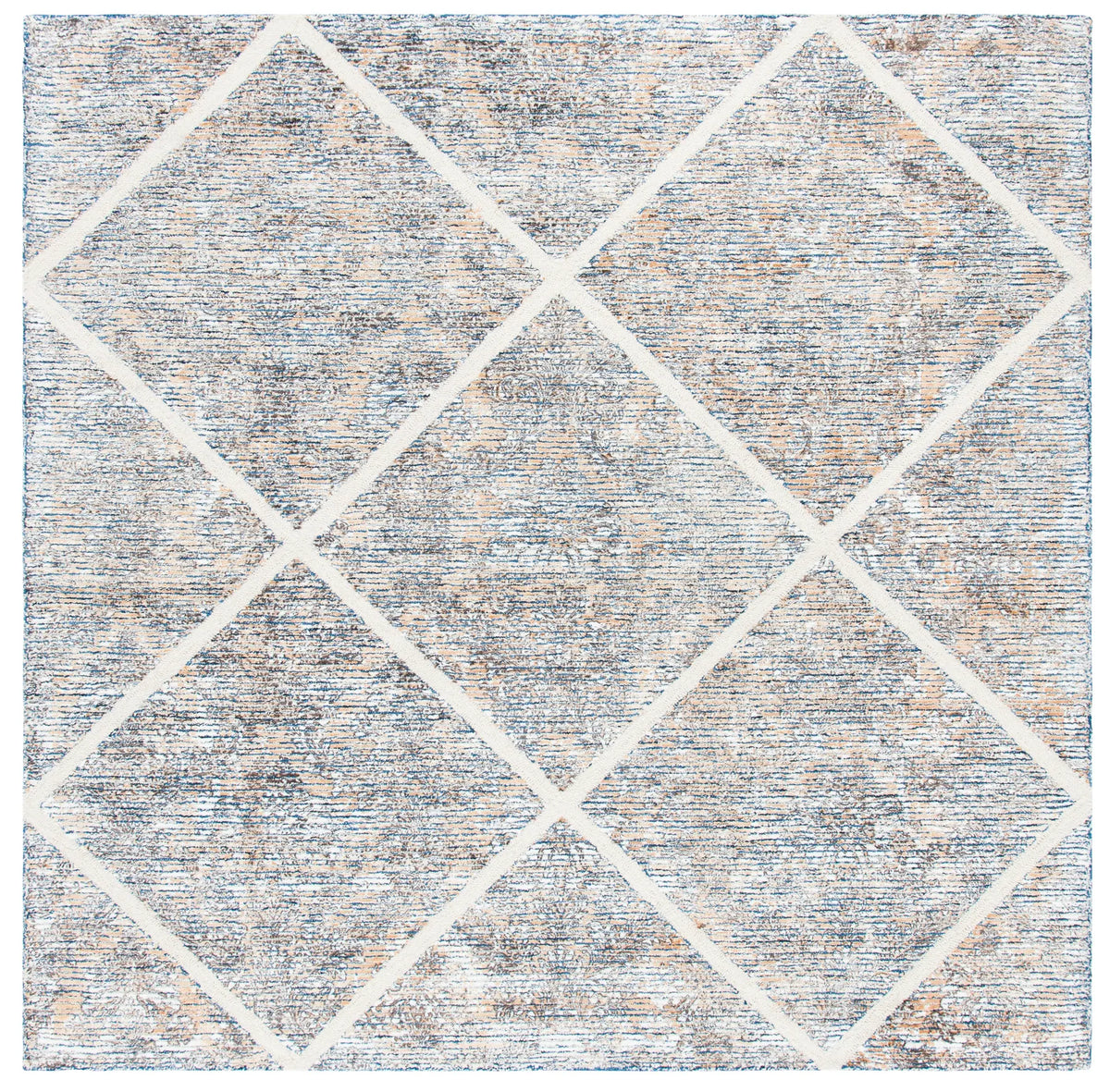 Safavieh Artistry 600 7'-0" x 7'-0" Rug in Ivory / Gold