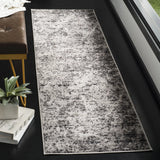 Safavieh Skyler 2'-0" x 10'-0" Rug in Charcoal / Ivory