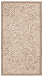 Safavieh Courtyard 2'-0" x 3'-7" Rug in Natural / Brown