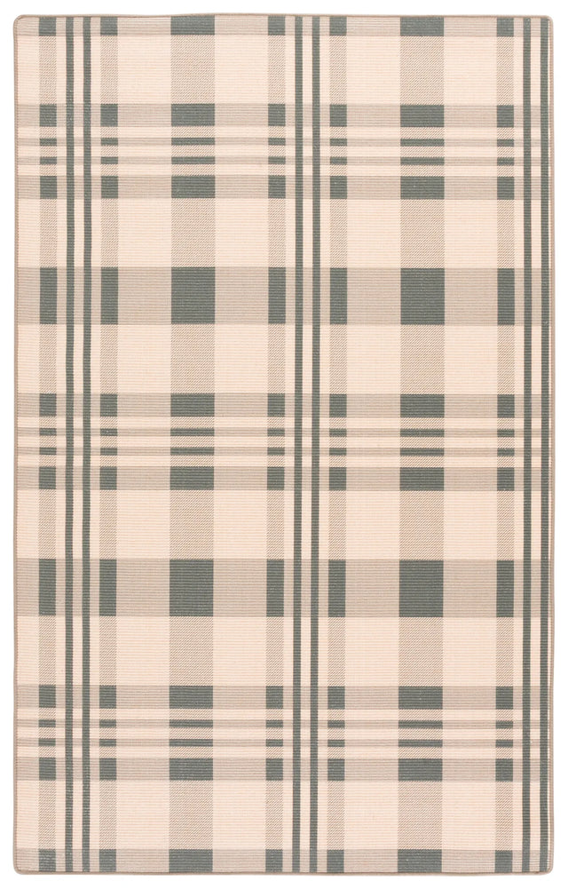 Safavieh Natural Fiber 4'-0" x 6'-0" Rug in Natural / Green