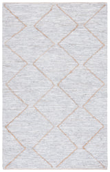 Safavieh Vintage Leather 4'-0" x 6'-0" Rug in Light Grey / Natural