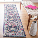 Safavieh Madison 2'-0" x 8'-0" Rug in Navy / Ivory