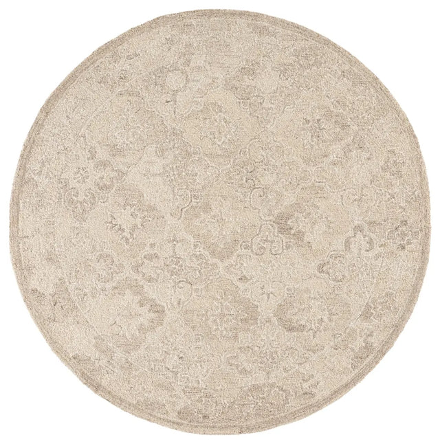 Safavieh Martha Stewart 6'-0" x 6'-0" Rug in Beige / Ivory