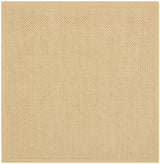 Safavieh Natural Fiber 4'-0" x 4'-0" Rug in Maize / Wheat