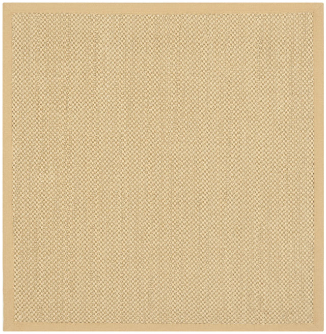 Safavieh Natural Fiber 4'-0" x 4'-0" Rug in Maize / Wheat
