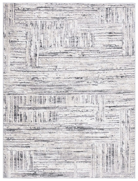 Safavieh Opal 4'-0" x 6'-0" Rug in Ivory / Dark Grey