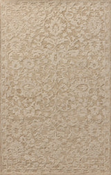 Loloi Prudence PRU-01 Clay / Ivory Hand Tufted Rug - main flat