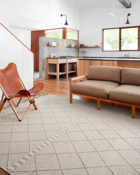 Loloi Sawyer Saw-05 Silver Rugs - room scene 1