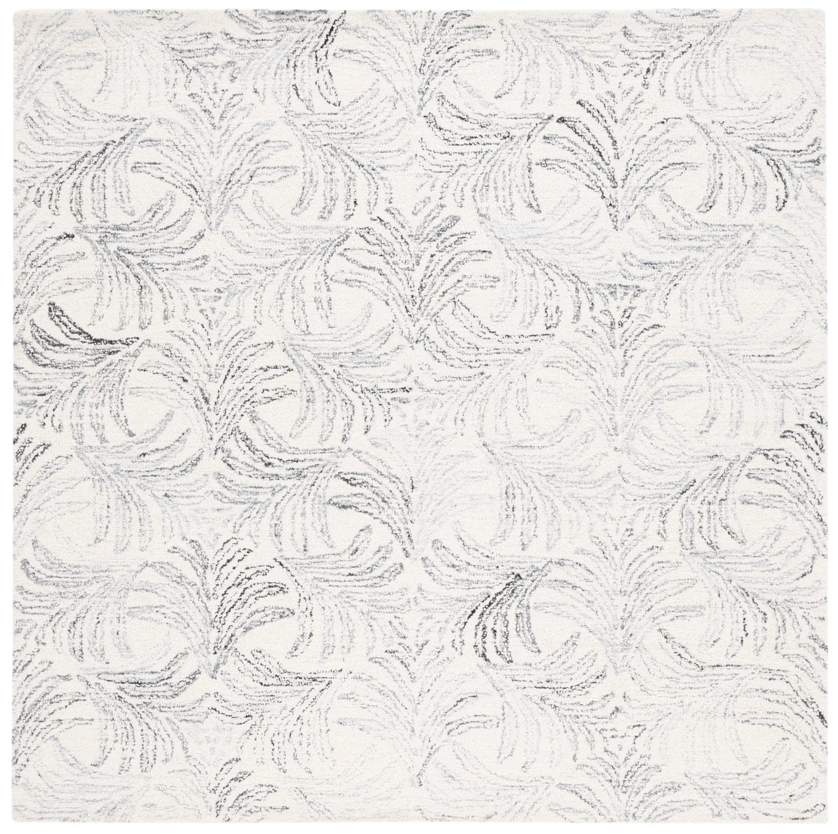 Safavieh Jardin 6'-0" x 6'-0" Rug in Ivory / Grey