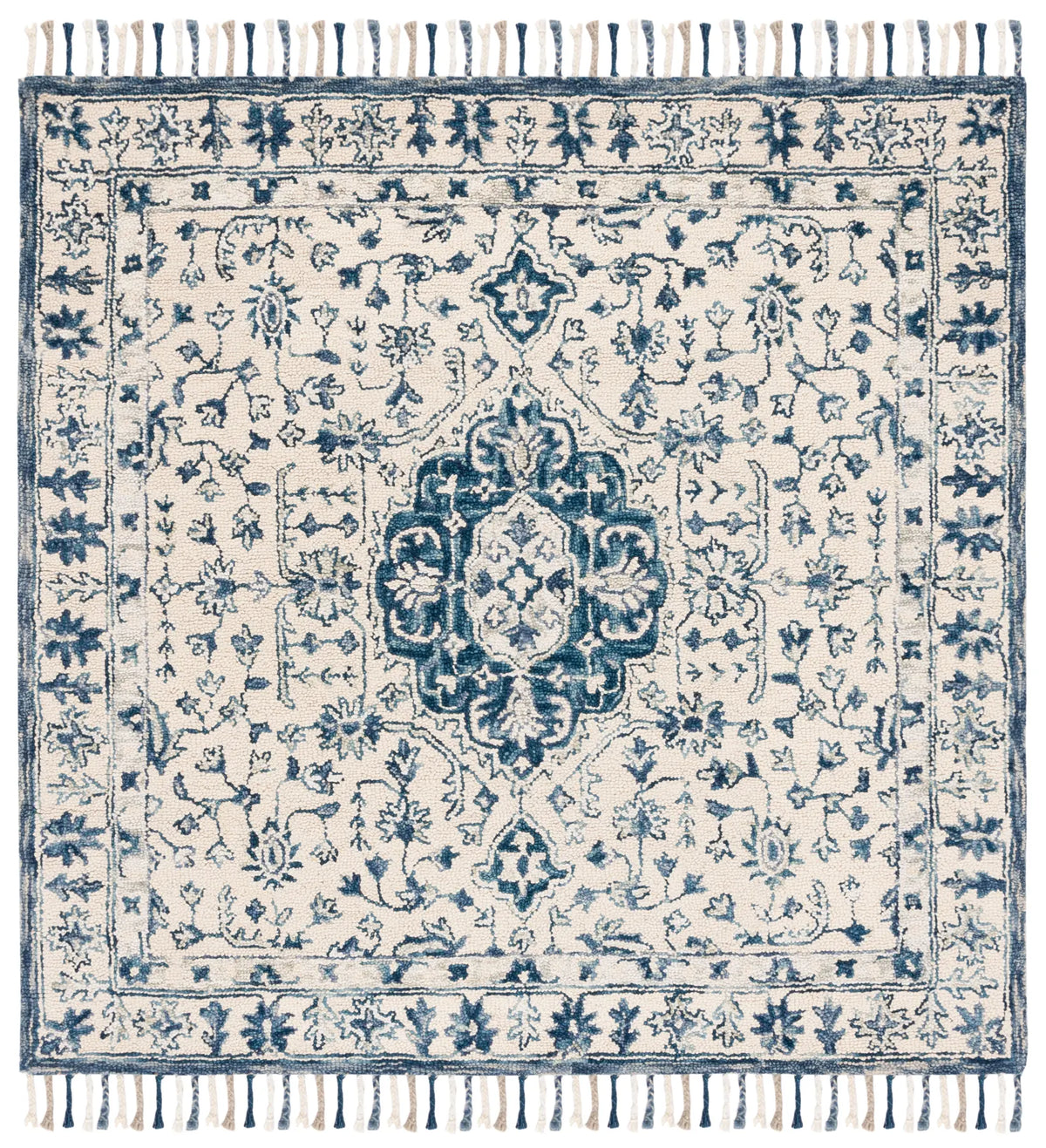 Safavieh Aspen 7'-0" x 7'-0" Rug in Ivory / Blue