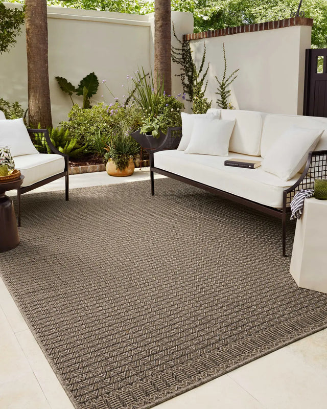 Chris Loves Julia x Loloi Providence PRC-05 Natural / Graphite Rug - room scene 3