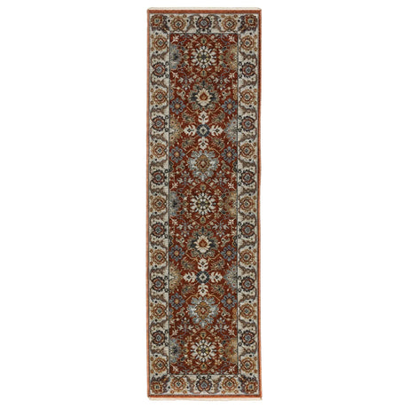 Oriental Weavers Sphinx Aberdeen 562R1 Red/ Ivory Rugs - runner