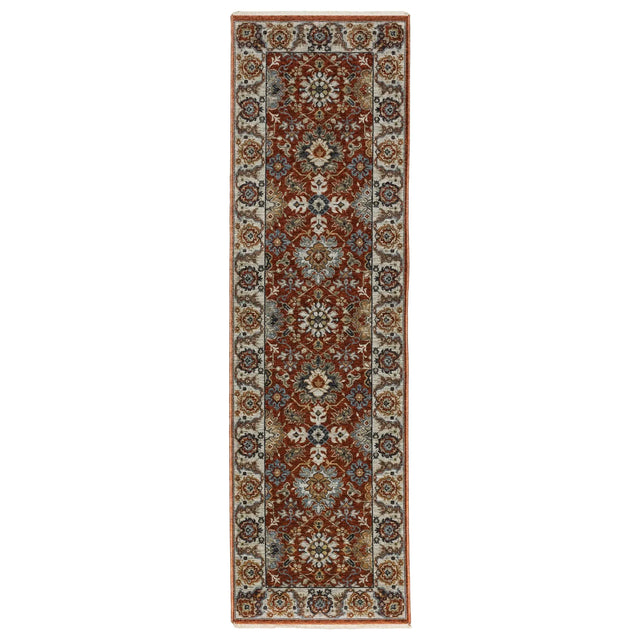 Oriental Weavers Sphinx Aberdeen 562R1 Red/ Ivory Rugs - runner