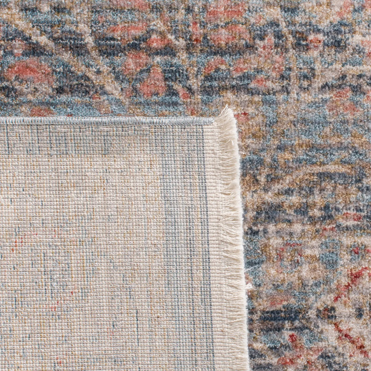 Safavieh Kenitra 600 4'-0" x 6'-0" Rug in Blue / Ivory