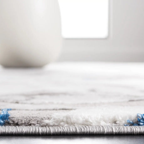 Safavieh Craft 4'-0" x 6'-0" Rug in Grey / Blue