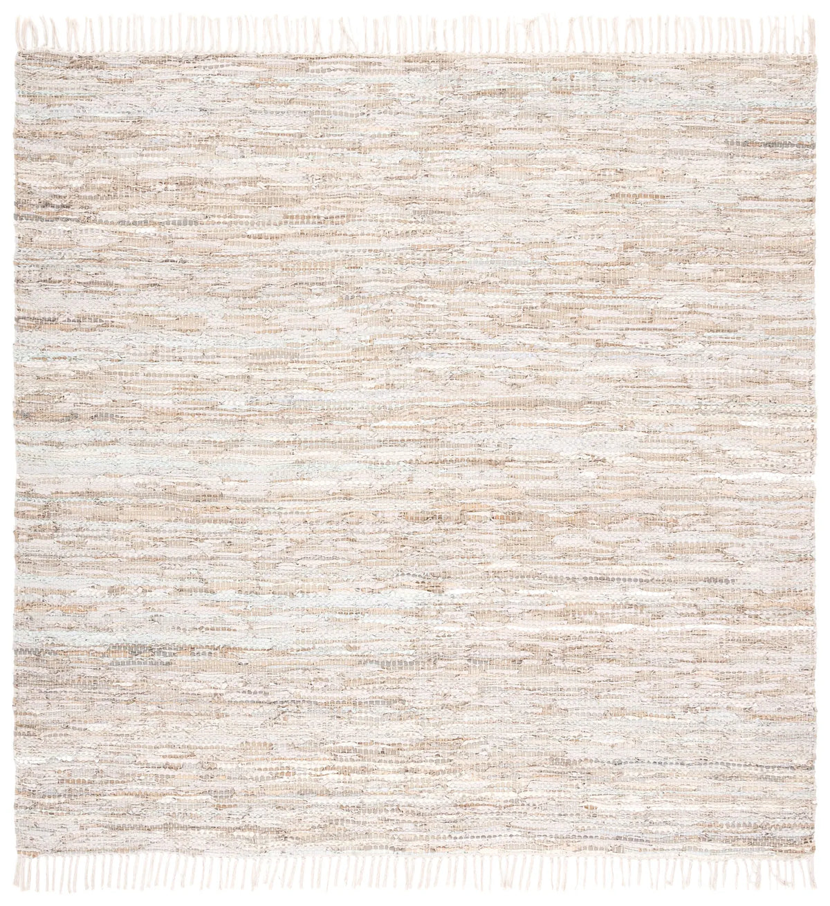 Safavieh Vintage Leather 7'-0" x 7'-0" Rug in Beige